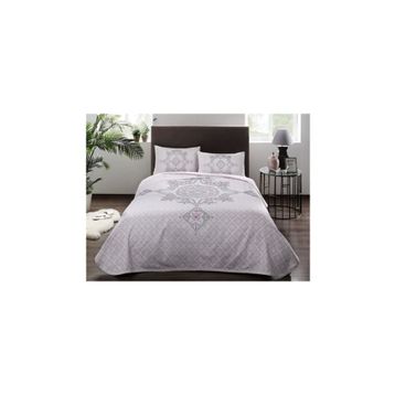 Taç Elegance Lila Tek Kişilik Pike Takımı