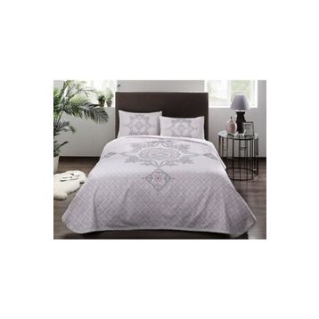 Taç Elegance Lila Tek Kişilik Pike Takımı