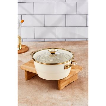 Taç Emaye 22 Cm Kızartma Tenceresi 3,5 Litre