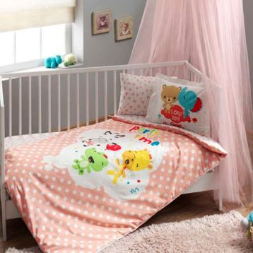 Taç Fisher Price Girl Bebek Nevresim Takımı