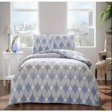 Taç Flanel Begona Mavi 160 x 220 cm Nevresim Takımı