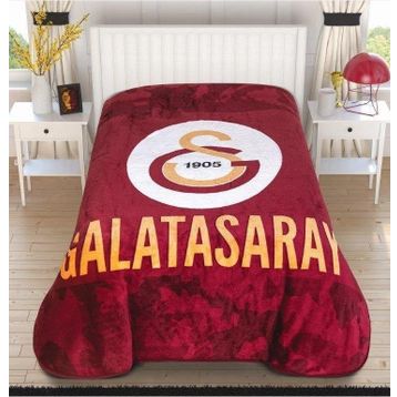 Taç Galatasaray Fanatik Lisanslı Yeni Sezon Tek Kişilik Battaniye
