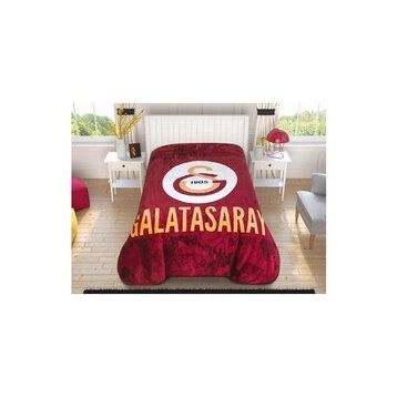Taç Galatasaray Fanatik Lisanslı Yeni Sezon Tek Kişilik Battaniye