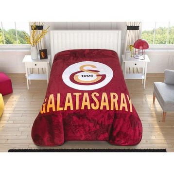 Taç Galatasaray Fanatik Lisanslı Yeni Sezon Tek Kişilik Battaniye