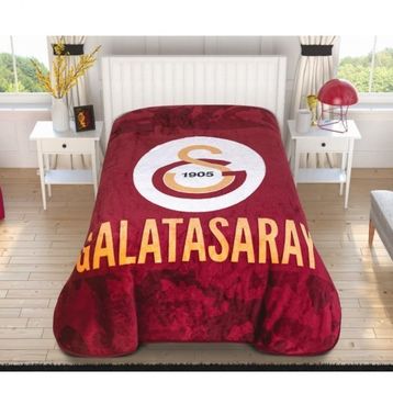 Taç Galatasaray Fanatik Lisanslı Yeni Sezon Tek Kişilik Battaniye