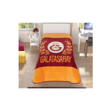 Taç Galatasaray Fanatik Lisanslı Yeni Sezon Tek Kişilik Battaniye
