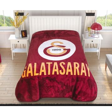 Taç Galatasaray Fanatik Lisanslı Yeni Sezon Tek Kişilik Battaniye