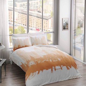 Taç Glow Saten 200 x 220 cm Çift Kişilik Nevresim Takımı