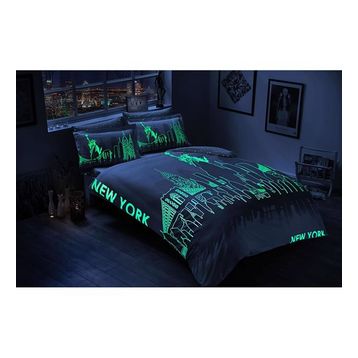 Taç Glow Saten 200 x 220 cm Çift Kişilik Nevresim Takımı