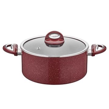 Taç Granit 20 Cm Derin Tencere
