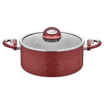 Taç Granit 22 cm Teflon Derin Tencere