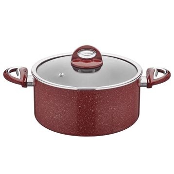 Taç Granit 28 Cm Derin Tencere