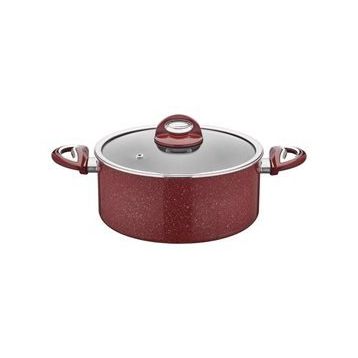 Taç Granit 30 cm Teflon Derin Tencere
