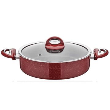 Taç Granit Basık 26 cm Pilav Tenceresi