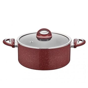 Taç Granit Kaplama 20 cm Teflon Derin Tencere