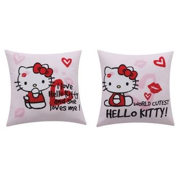 Taç Hello Kitty 40x40 cm Kırlent