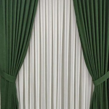 Taç Karartma Blackout Pilesiz Kum Beji 100x270 cm Fon Perde