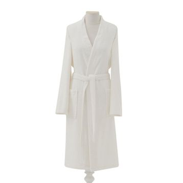 Taç Kimono Ekru Bornoz