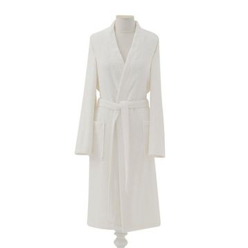 Taç Kimono Ekru Bornoz
