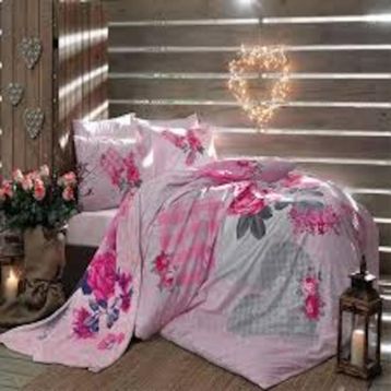 Taç Lavien Rose Tek Kişilik Nevresim Takımı