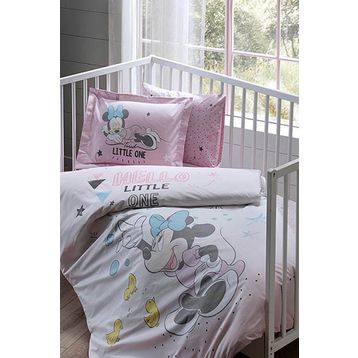 Taç Lisanslı Bebek Disney Cars Baby Patchwork Bebek Nevresim Takımı
