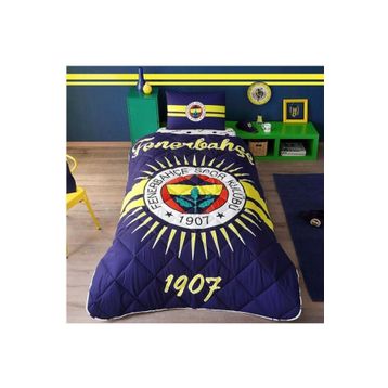 Taç Lisanslı Fenerbahçe Yastık Hediyeli Yorgan Seti