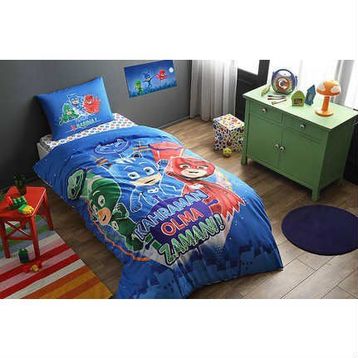 Taç Lisansli Pj Masks Nevresim Takımı