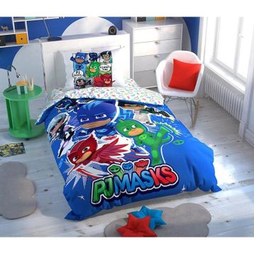 Taç Lisansli Pj Masks Nevresim Takımı