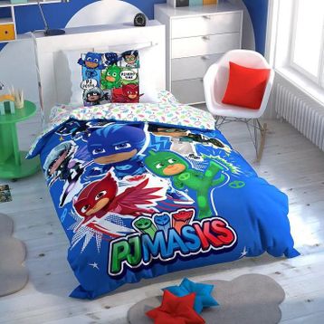 Taç Lisansli Pj Masks Nevresim Takımı