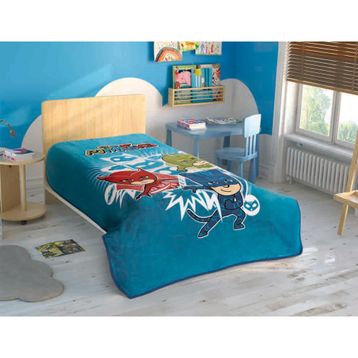 Taç Lisanslı Pj Masks Tek Kişilik Battaniye