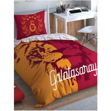 Taç Lisanslı Ranforce Galatasaray Grey Nevresim Takımı