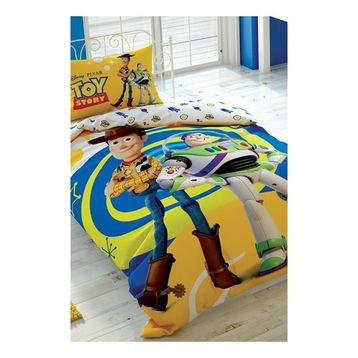 Taç Lisanslı Toy Story 4 Tek Kişilik Nevresim Takımı