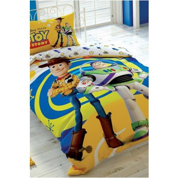 Taç Lisanslı Toy Story 4 Tek Kişilik Nevresim Takımı