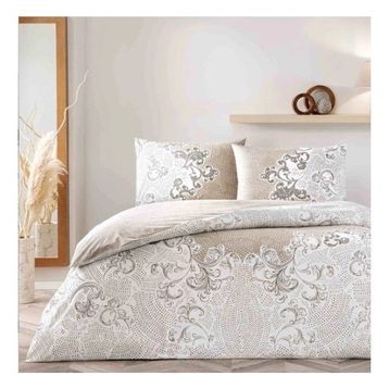 Taç Lucinda Vizon Ranforce 200 x 220 cm Çift Kişilik Nevresim Takımı