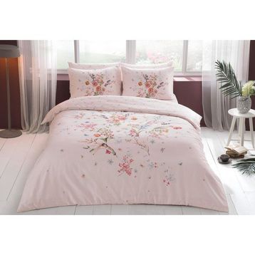 Taç Martha Pembe 200 x 220 cm Çift Kişilik Nevresim Takımı