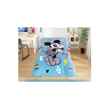 Taç Mickey Fun Tek Kişilik Lisanslı Battaniye