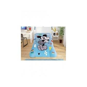 Taç Mickey Fun Tek Kişilik Lisanslı Battaniye