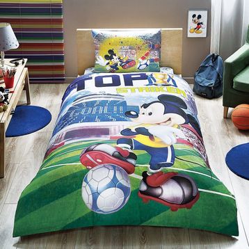 Taç Mickey Goal Lisanslı Nevresim Takımı