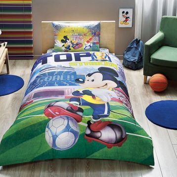Taç Mickey Goal Lisanslı Nevresim Takımı