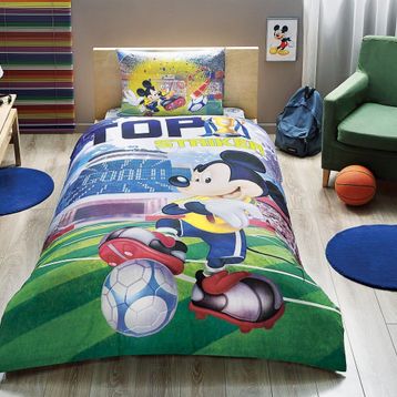 Taç Mickey Goal Lisanslı Nevresim Takımı