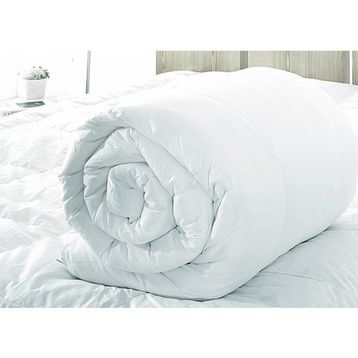 Taç Microfiber 155x215 cm Beyaz Tek Kişilik Yorgan