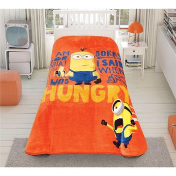 Taç Minions Lisanslı Tek Kişilik Battaniye