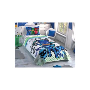 Taç Pj Masks Tek Kişilik Pike Takımı