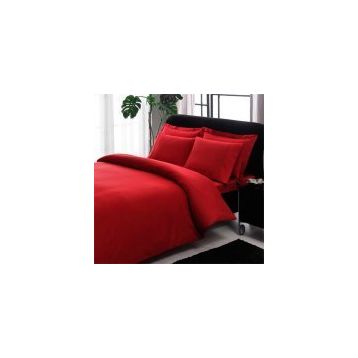 Taç Premium Basic Stripe Kırmızı Çift Kişilik Nevresim Takım