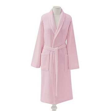 Taç Şalyaka L-XL Pembe Bornoz
