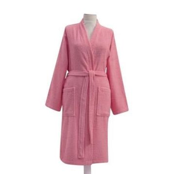 Taç Şalyaka L-XL Pembe Bornoz