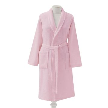 Taç Şalyaka L-XL Pembe Bornoz
