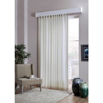 Taç Saten Güneşlik Düz Dikiş Kırık Beyaz 300x250 cm Fon Perde