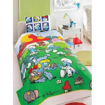 Taç Şirinler Lisanslı Uyku Seti