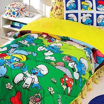 Taç Şirinler Lisanslı Uyku Seti
